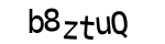 Geben sie die im Bild dargestellte Zeichenfolge ein